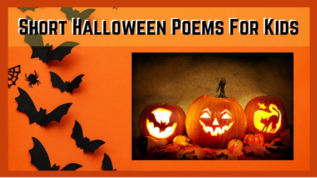 Short Halloween Poems For Kids