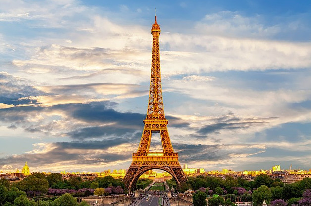France - Eiffel Tower in Paris