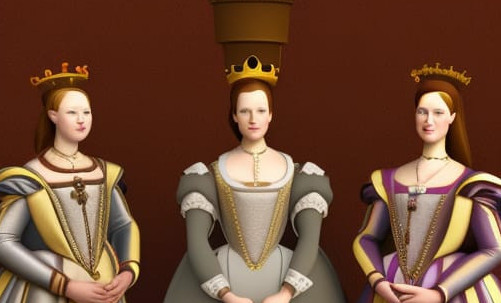 King Henry VIII's wives - imagined
