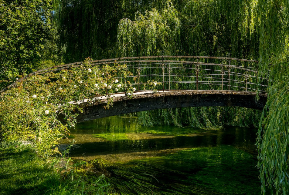 Monet's garden bridge