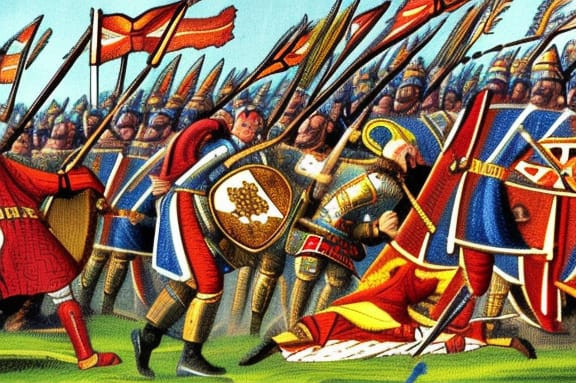The Battle of Hastings - imagined